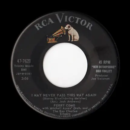 Perry Como - A Still Small Voice / I May Never Pass This Way Again