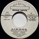 7inch Vinyl Single - Perry Como - All At Once You Love Her