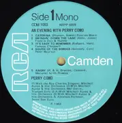 LP - Perry Como - An Evening With Perry Como