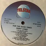 LP - Perry Como - For The Good Times (-20 Greatest Love Songs-)