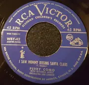 7inch Vinyl Single - Perry Como - I Saw Mommy Kissing Santa Claus / Rudolph The Red-Nosed Reindeer - Mono