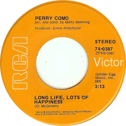 Perry Como - It's Impossible
