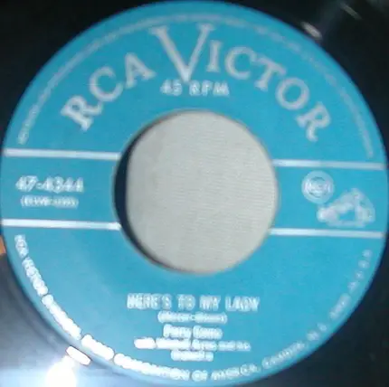 Perry Como - If Wishes Were Kisses / Here's To My Lady