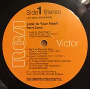 LP - Perry Como - Look To Your Heart