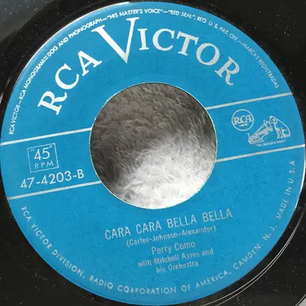 Perry Como - Surprising / Cara Cara Bella Bella