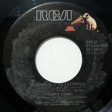 Perry Como - Silent Night / O Come All Ye Faithful