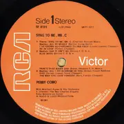 LP - Perry Como - Sing To Me, Mr. C.