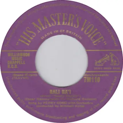 Perry Como - Some Enchanted Evening