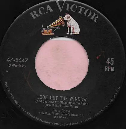 Perry Como - Wanted / Look Out The Window (And See How I'm Standing In The Rain)