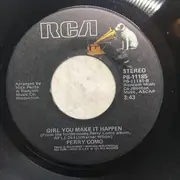 7inch Vinyl Single - Perry Como - Where You're Concerned / Girl You Make It Happen