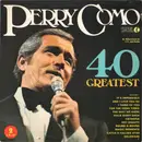 Double LP - Perry Como - 40 Greatest