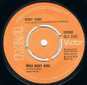Perry Como - Walk Right Back