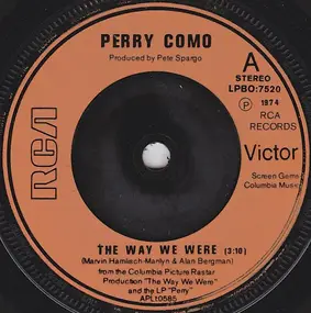 Perry Como - The Way We Were