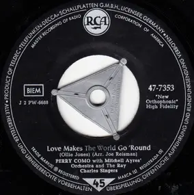 Perry Como - Love Makes The World Go 'Round / Mandolins In The Moonlight