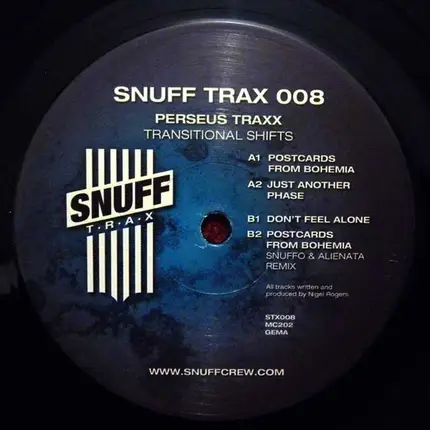 Perseus Traxx - Transitional Shifts