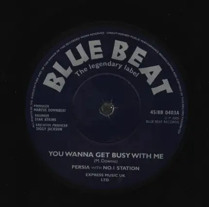 Persia With No.1 Station - You Wanna Get Busy With Me / Moonlight Lover