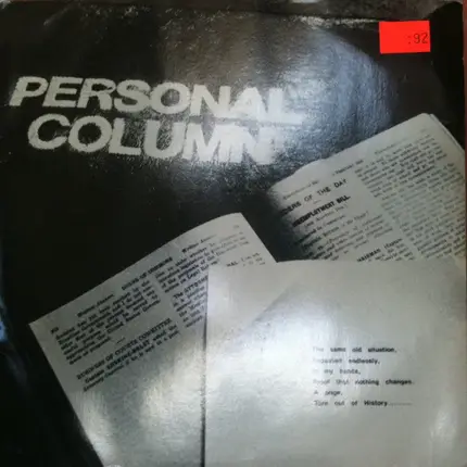 Personal Column - The Same Old Situation