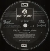 12'' - Pet Shop Boys - Jealousy