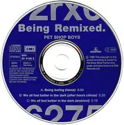 CD Single - Pet Shop Boys - Being Remixed / Being Boring (Remix)