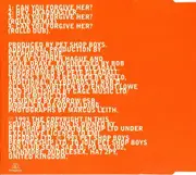 CD Single - Pet Shop Boys - Can You Forgive Her?