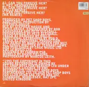 12inch Vinyl Single - Pet Shop Boys - Can You Forgive Her?