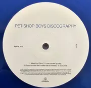 Double LP - Pet Shop Boys - Discography (The Complete Singles Collection 1985-1991) - Blue Transparent