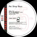 12inch Vinyl Single - Pet Shop Boys - It's Alright (The DJ International Mixes)