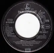 7inch Vinyl Single - Pet Shop Boys - Jealousy