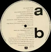 12inch Vinyl Single - Pet Shop Boys - Love Comes Quickly - Picture Label