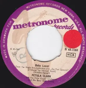 Petula Clark - Baby Lover