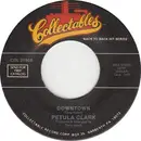 7inch Vinyl Single - Petula Clark - Downtown / Kiss Me Goodbye