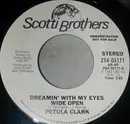 7inch Vinyl Single - Petula Clark - Dreamin' With My Eyes Wide Open