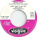 7inch Vinyl Single - Petula Clark - Entre Nous Il Est Fou