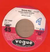 7inch Vinyl Single - Petula Clark - Melody Man / Nimm Dir Zeit - Orange Vinyl