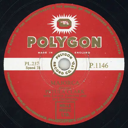 Petula Clark With The Laurie Johnson Orchestra - Majorca / Fascinating Rhythm