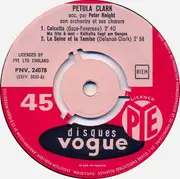 7inch Vinyl Single - Petula Clark - Calcutta