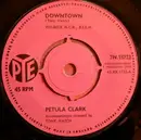 7inch Vinyl Single - Petula Clark - Downtown - Knock-out Centre