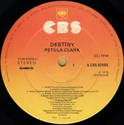 LP - Petula Clark - Destiny