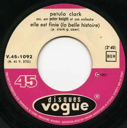 Petula Clark - Je Me Sens Bien (Auprès De Toi) (Dance On)