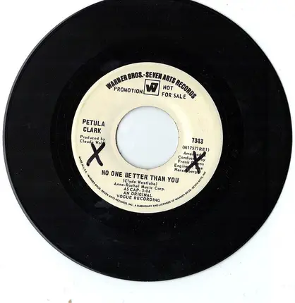 Petula Clark - No One Better Than You