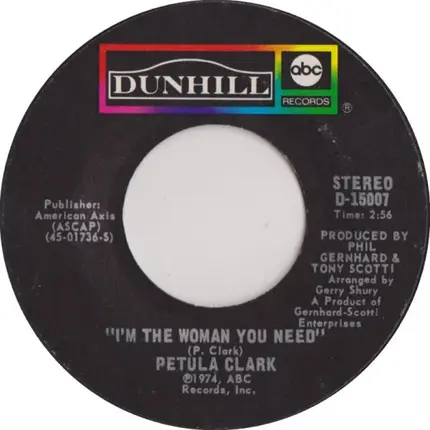 Petula Clark - Never Been A Horse That Couldn't Be Rode / I'm The Woman You Need