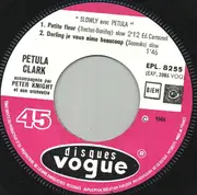 7inch Vinyl Single - Petula Clark - Slowly Avec Petula