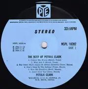 LP - Petula Clark - The Best Of Petula Clark