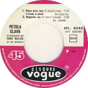 7inch Vinyl Single - Petula Clark - Viens Avec Moi = I Know A Place