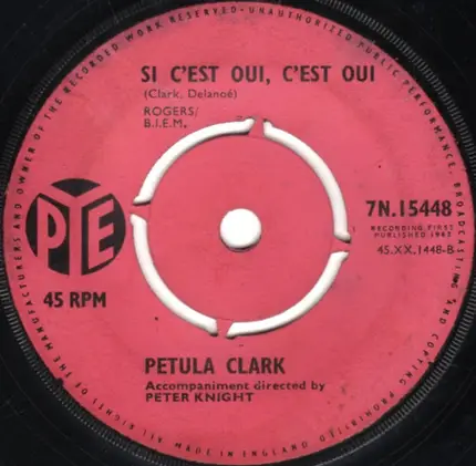Petula Clark - Ya Ya Twist