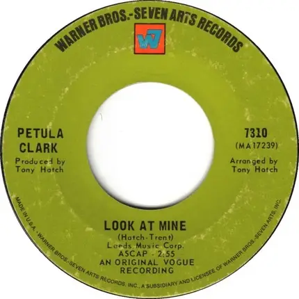 Petula Clark - You And I