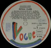 LP - Petula Clark - Goldene Serie International