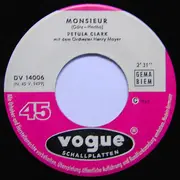 7'' - Petula Clark - Monsieur