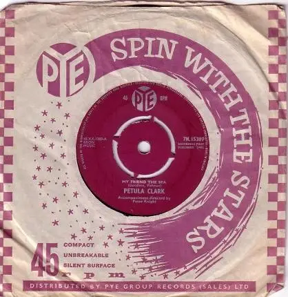 Petula Clark - My Friend The Sea