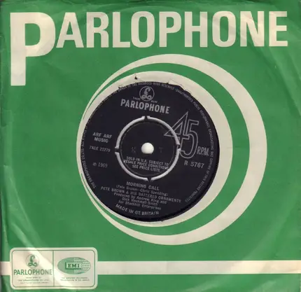Pete Brown And His Battered Ornaments - The Week Looked Good On Paper / Morning Call